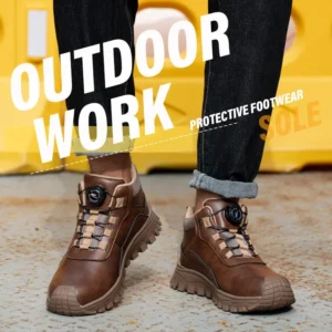 6KV Safety Shoes Fashionable Men's Insulated Are Waterproof Puncture Slip Resistant Comfortable and Breathable