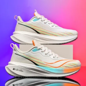 Men Running Shoes Cushioning Race Mesh Trainer Non-Slip Couple Off-road Luxury shoes Outdoor Shoes Jogging Breathable Sneakers