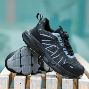 Men's safety shoes, work shoes, breathable, lightweight, soft and comfortable construction shoes