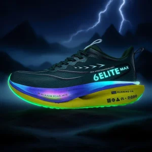 Men Running Shoes Carbon Board Speciality Marathon Sports Breathable Lightweight Women's Comfortable Athletic Nonskid Sneakers